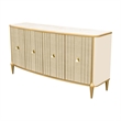 Scotts Square Mirrored Sideboard - Light Champagne