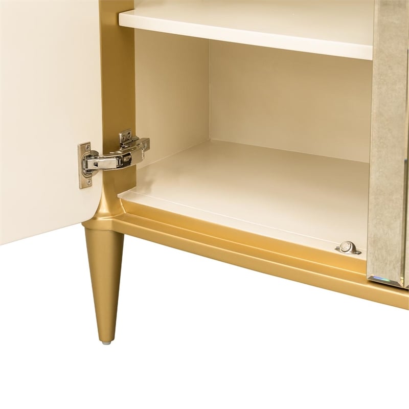 Scotts Square Mirrored Sideboard - Light Champagne