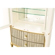 Scotts Square Display Cabinet - Light Champagne