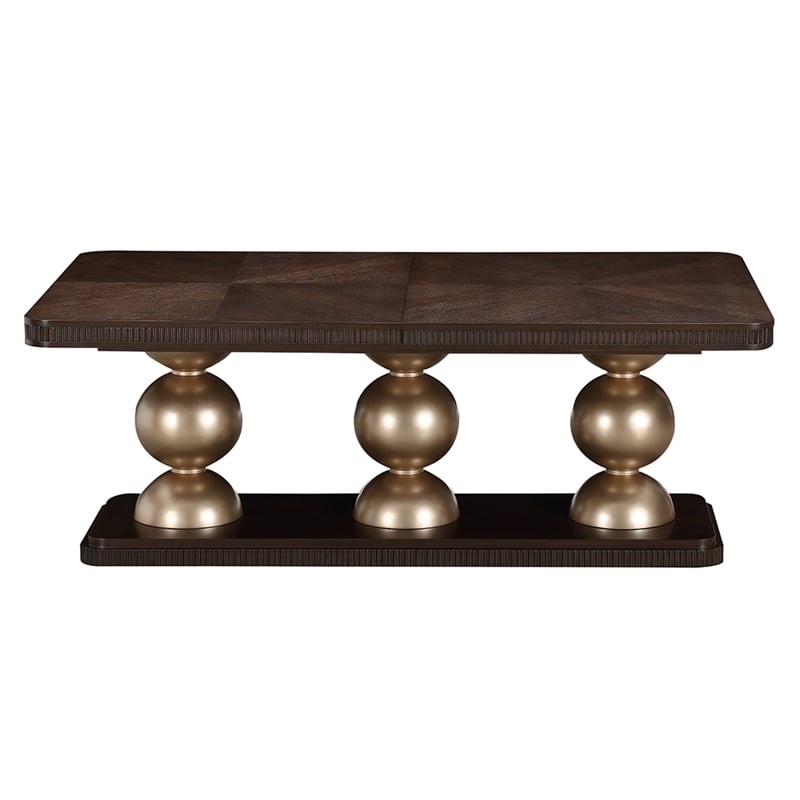 West Kensington Rectangular Dining Table - Medium Espresso