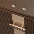West Kensington Display Cabinet - Medium Espresso