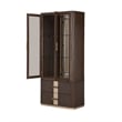 West Kensington Display Cabinet - Medium Espresso