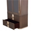West Kensington Display Cabinet - Medium Espresso