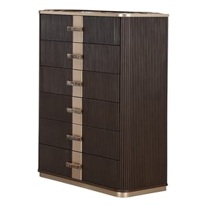 West Kensington Highboy Chest Medium Espresso