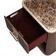 West Kensington 1-Drawer Nightstand - Medium Espresso