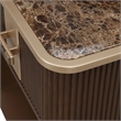 West Kensington 1-Drawer Nightstand - Medium Espresso