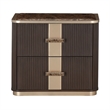 West Kensington 2-Drawer Nightstand - Medium Espresso