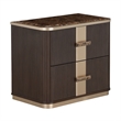 West Kensington 2-Drawer Nightstand - Medium Espresso