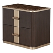 West Kensington 2-Drawer Nightstand - Medium Espresso