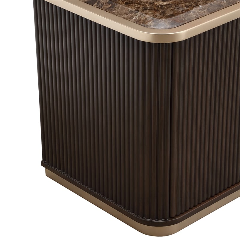 West Kensington Media Cabinet - Medium Espresso