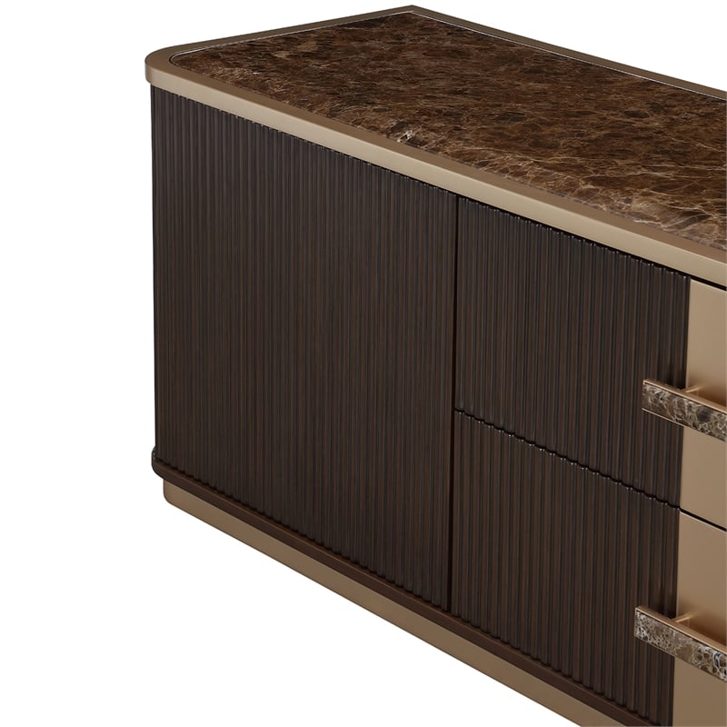 West Kensington Media Cabinet - Medium Espresso