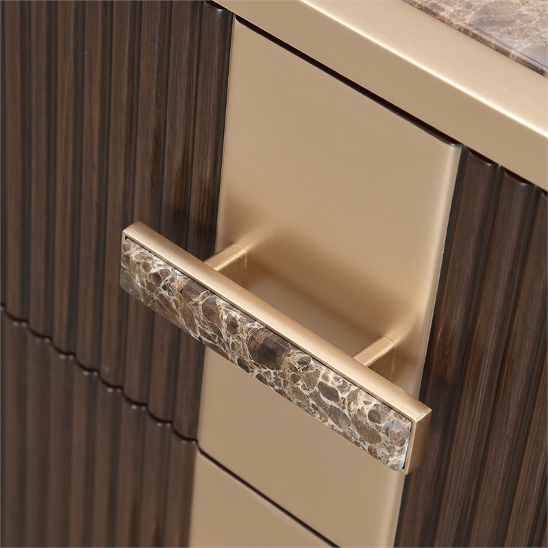 West Kensington Media Cabinet - Medium Espresso