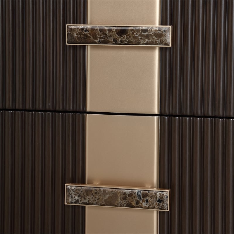 West Kensington Media Cabinet - Medium Espresso