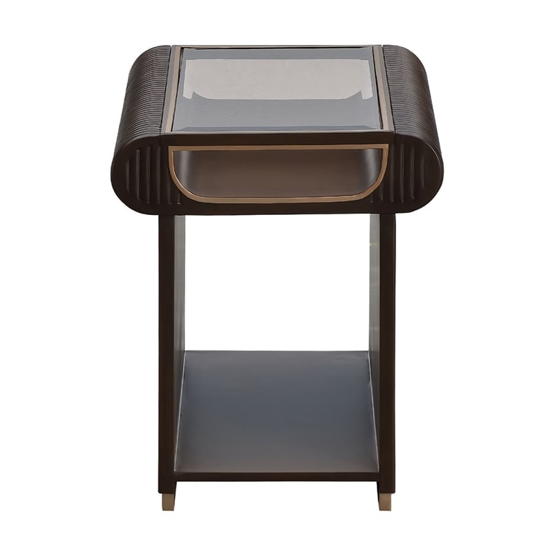 West Kensington End Table - Medium Espresso