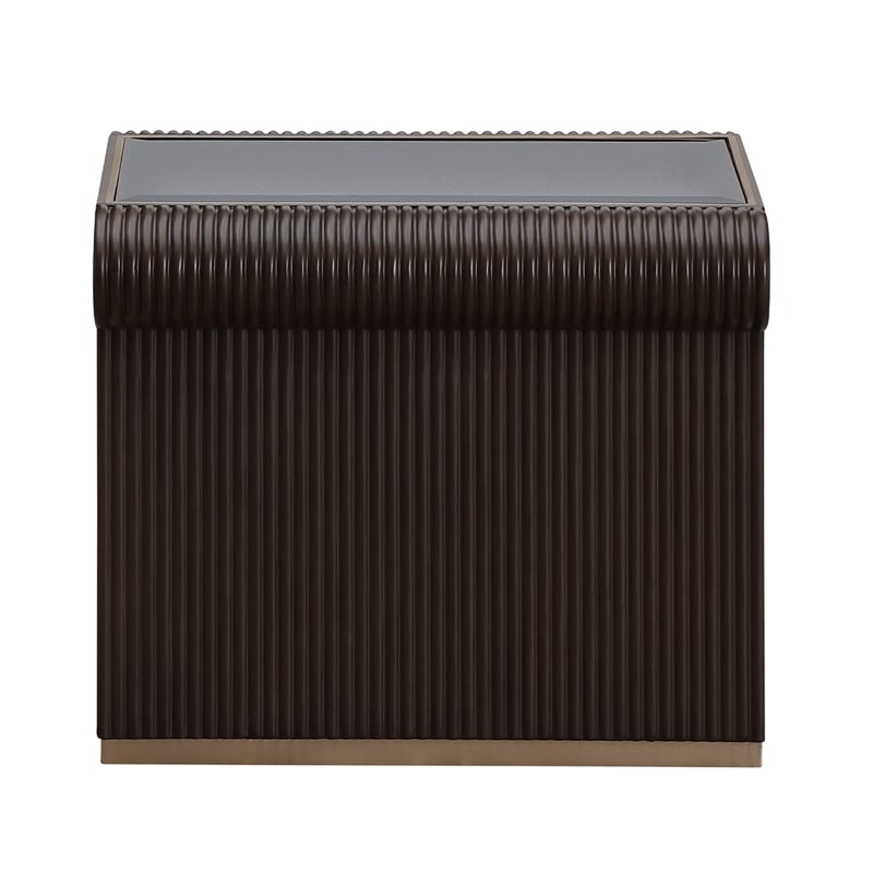 West Kensington End Table - Medium Espresso