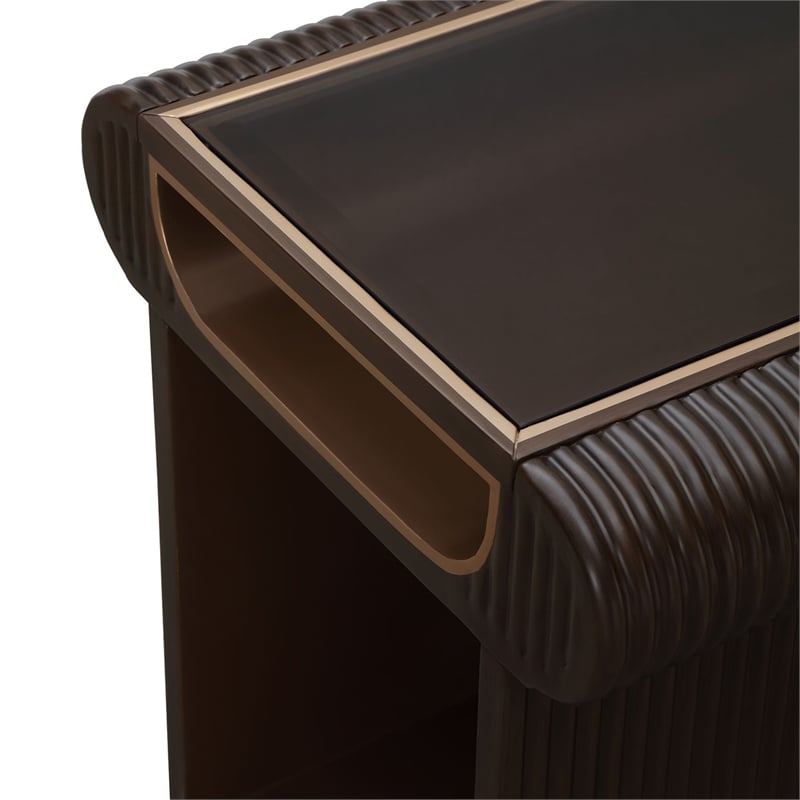 West Kensington End Table - Medium Espresso