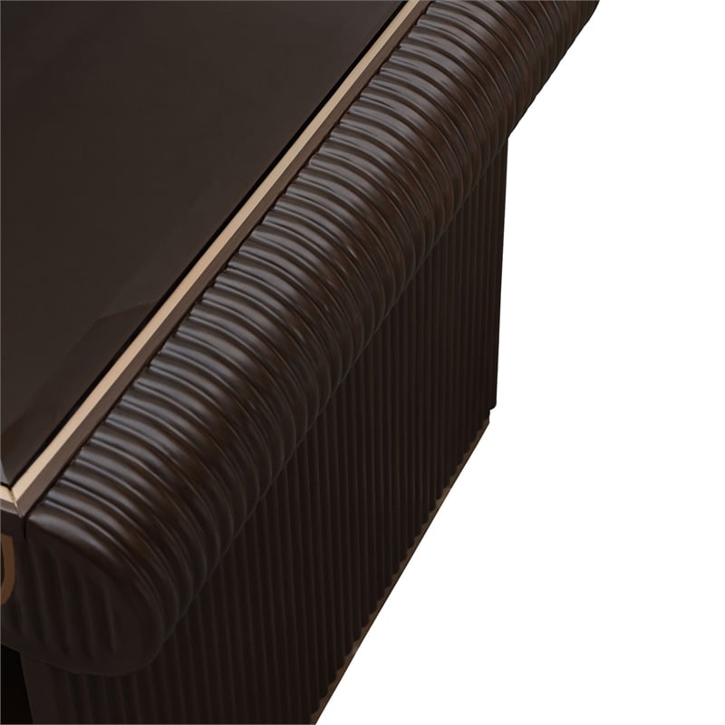 West Kensington End Table - Medium Espresso