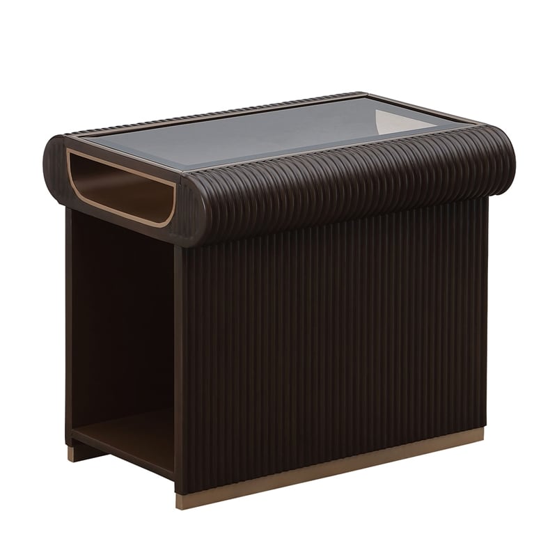 West Kensington End Table - Medium Espresso