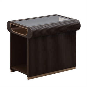 West Kensington End Table - Medium Espresso