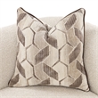 West Kensington Boucle Loveseat - Buff/Medium Espresso