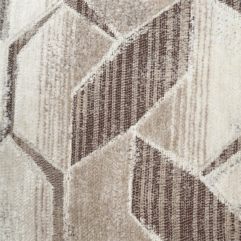 West Kensington Accent Chair - Buff/Medium Espresso