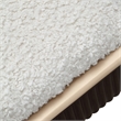 West Kensington Accent Bench - Cream Puff/Medium Espresso