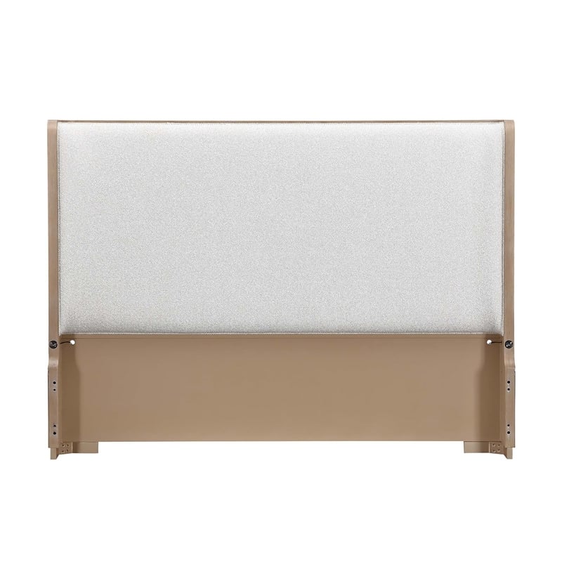 West Kensington Boucle Queen Bed - Sea Salt Caramel