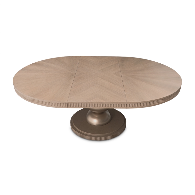 West Kensington Oval Dining Table - Sea Salt Caramel