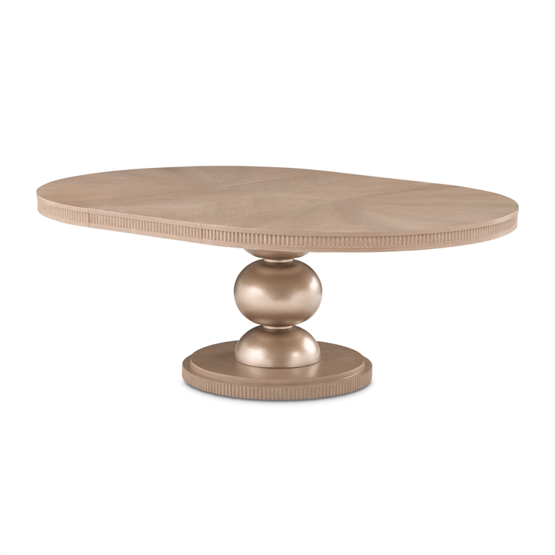 West Kensington Oval Dining Table - Sea Salt Caramel