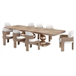 West Kensington Rectangular Dining Table - Sea Salt Caramel