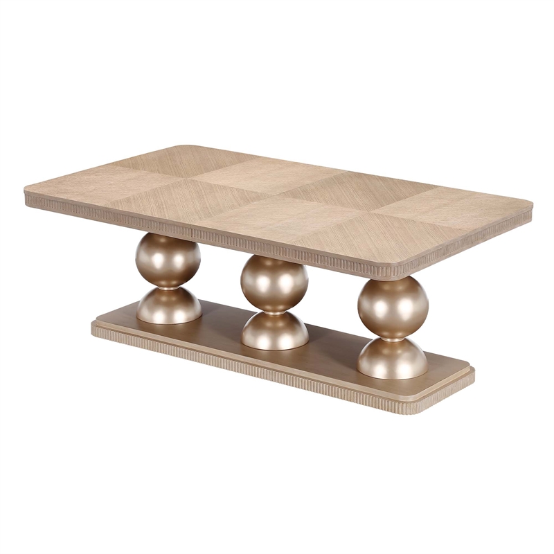 West Kensington Rectangular Dining Table - Sea Salt Caramel