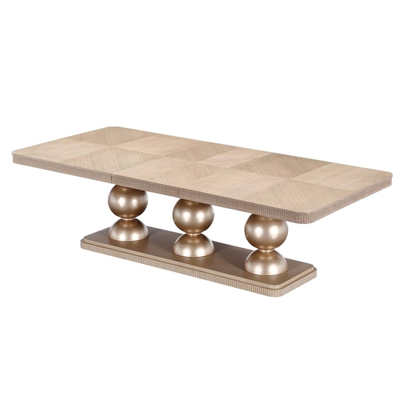 West Kensington Rectangular Dining Table - Sea Salt Caramel