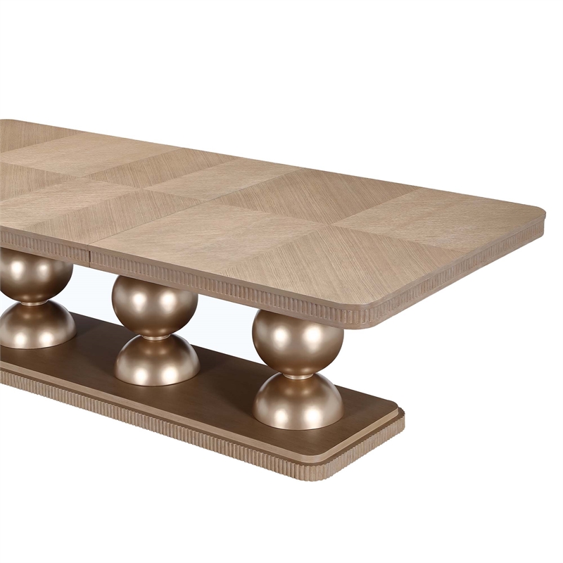 West Kensington Rectangular Dining Table - Sea Salt Caramel
