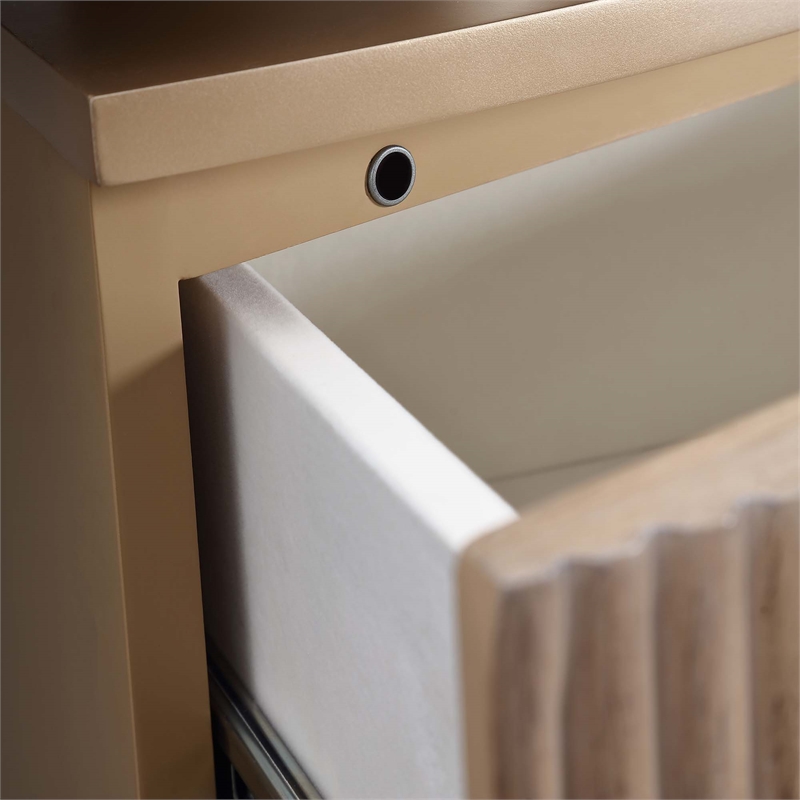 West Kensington Vanity with Mirror - Sea Salt Caramel