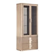 West Kensington Display Cabinet - Sea Salt Caramel