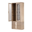 West Kensington Display Cabinet - Sea Salt Caramel
