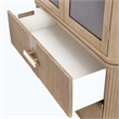 West Kensington Display Cabinet - Sea Salt Caramel