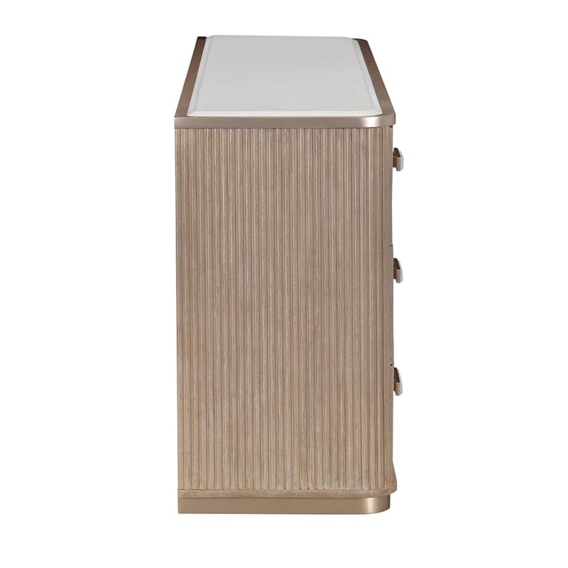West Kensington 6-Drawer Dresser - Sea Salt Caramel