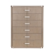 West Kensington 6-Drawer Highboy Chest - Sea Salt Caramel
