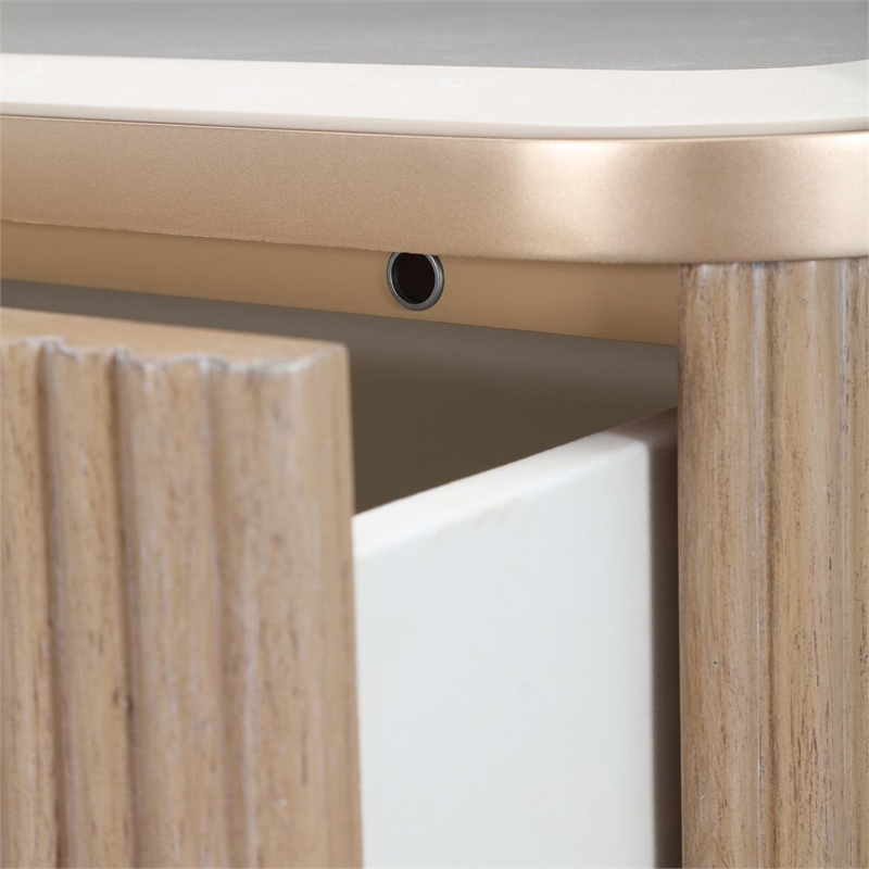 West Kensington 1-Drawer Nightstand - Sea Salt Caramel