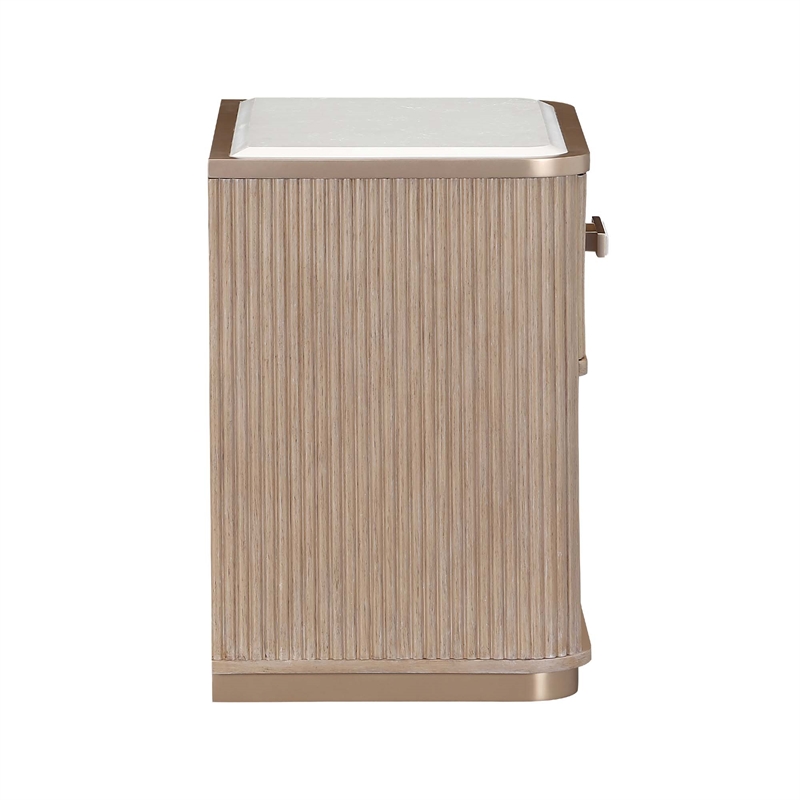 West Kensington 1-Drawer Nightstand - Sea Salt Caramel