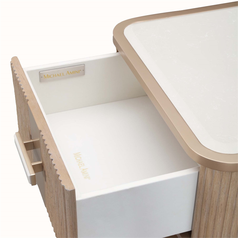 West Kensington 1-Drawer Nightstand - Sea Salt Caramel