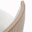 West Kensington Boucle Vanity Chair - Sea Salt Caramel