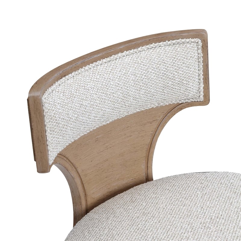 West Kensington Boucle Vanity Chair - Sea Salt Caramel