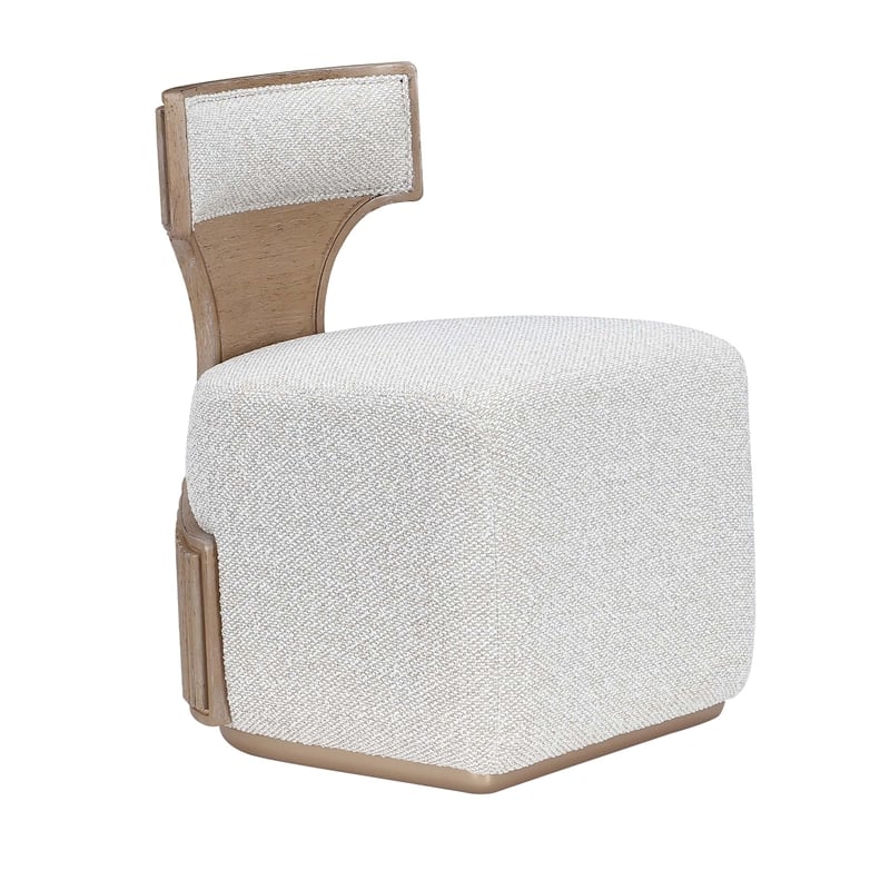 West Kensington Boucle Vanity Chair - Sea Salt Caramel