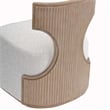 West Kensington Boucle Vanity Chair - Sea Salt Caramel