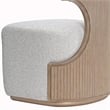 West Kensington Boucle Vanity Chair - Sea Salt Caramel