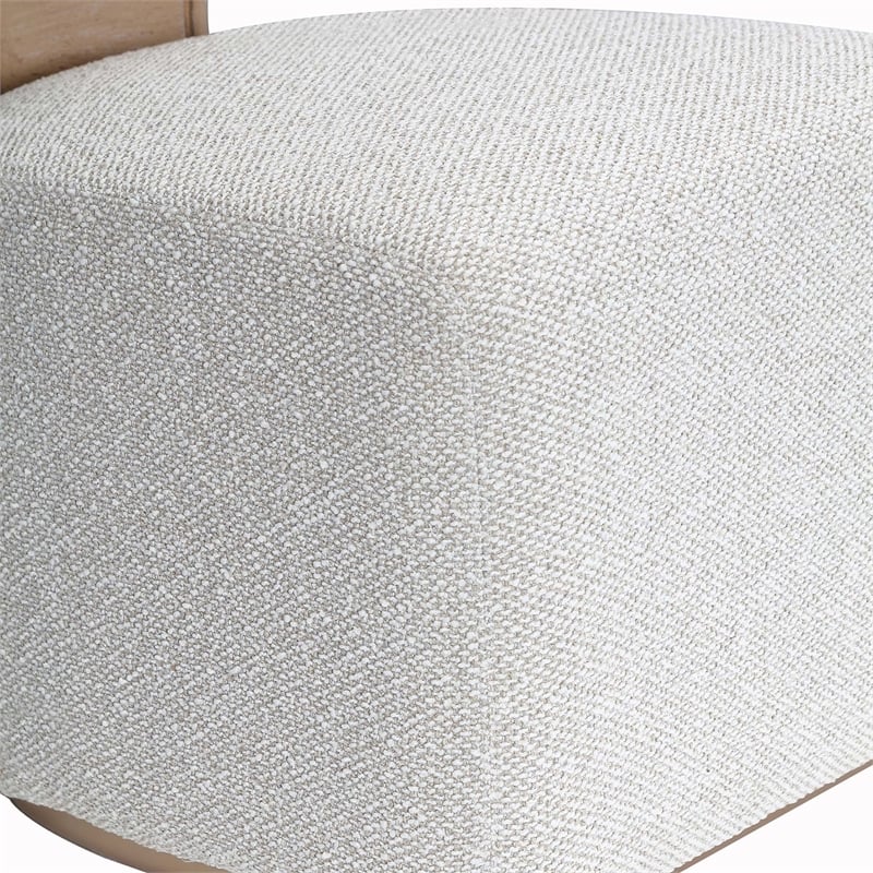 West Kensington Boucle Vanity Chair - Sea Salt Caramel