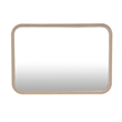 West Kensington Reeded Wall Mirror - Sea Salt Caramel