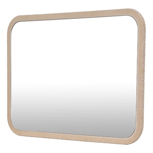 West Kensington Reeded Wall Mirror - Sea Salt Caramel